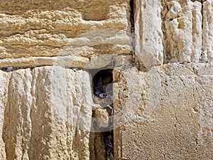 The Western Wall, (Wailing Wall) Jerusalem, Israel