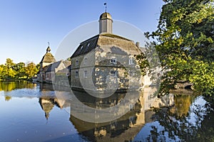 Westerwinkel moated castle in North-Rhine Westphalia