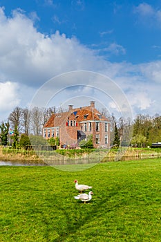 Fortress Wedde in Groningen in the Netherlands