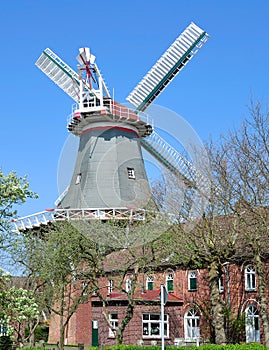 Westgaster Muehle,Windmill,Norden,East Frisia,Germany photo