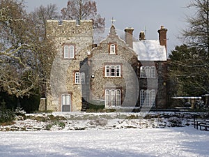 Westgate House In The Snow