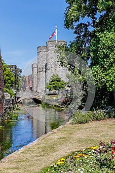 Westgate towers,Canterbury, England, UK