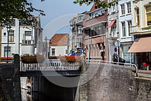Westhaven canal, Gouda, Netherlands
