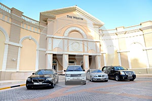 The Westin hotel and limousines