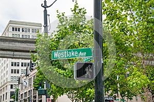 Westlake Avenue Sign