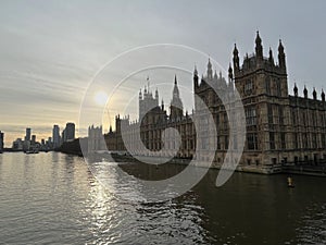 WESTMINISTER building in London