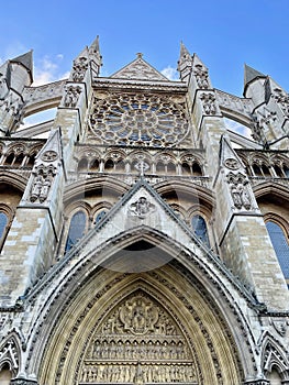 Westminster Abbey giant round window