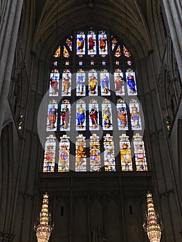 Westminster Abbey inside, London, UK