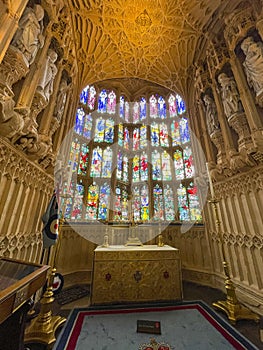 Westminster Abbey inside, London, UK