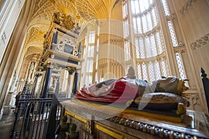Westminster Abbey interior, London, England, UK