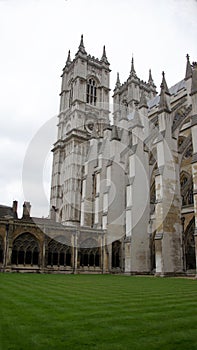 Westminster abbey in London
