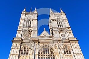 Westminster Abbey in London, UK