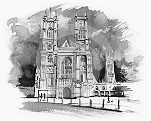 Westminster Abbey Sketch