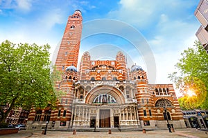 Westminster Cathedral in London, UK