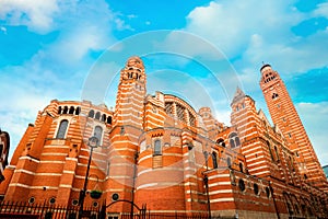 Westminster Cathedral in London, UK