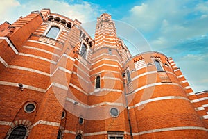 Westminster Cathedral in London, UK