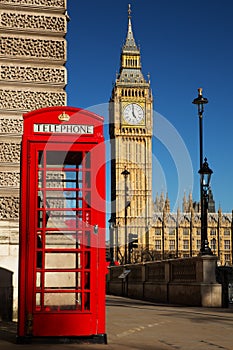 Westminster phone box