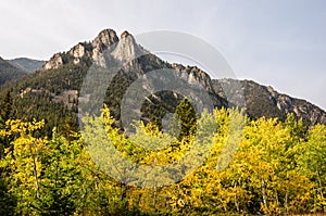 Westminster Spires with Aspens photo