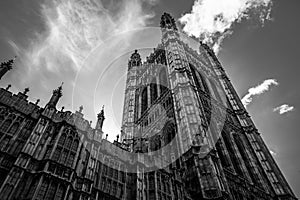 Westminster tower Brexit mono