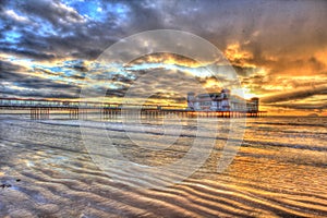Weston Super Mare, Somerset, famous pier photo