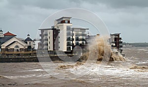 Weston-super-Mare storms and gales