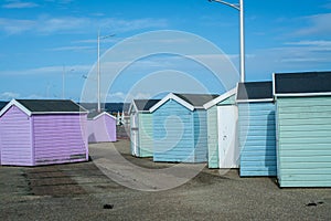 Weston-super-Mare. UK. After storm beach hunt photo