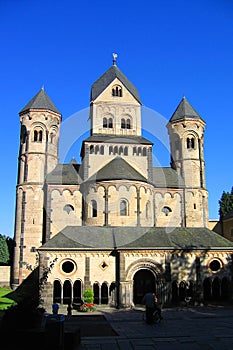 Monastery Church of Maria Laach, Mayen, Rhineland-Palatinate, Germany photo
