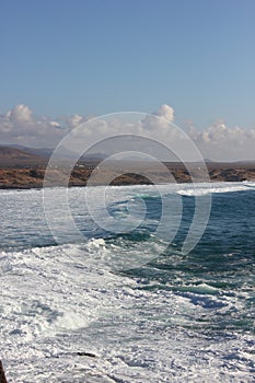 The Westside of the Fuerteventura island