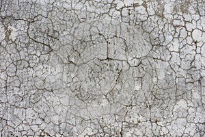 Wet concrete texture with cracks