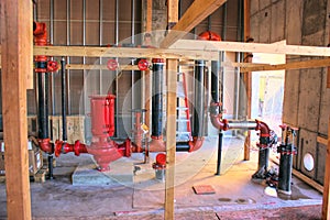 Wet Fire-Protection System New Installation in Commercial Bldg.