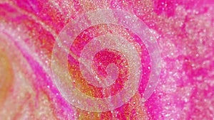 Wet glitter texture shiny ink water pink crystal