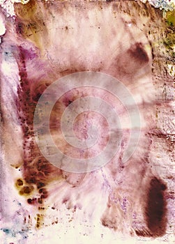 Wet layer watercolour texture