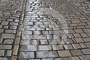 Wet paver blocks