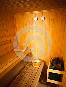 Wet sauna