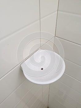 Wet shower soap holder