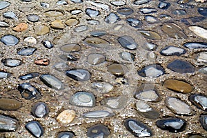 Wet stones, background