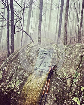 Wet Weather Hiking the Appalachian Trail in Georgia