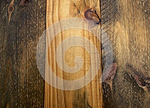 Wet weathered wood background