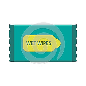 Wet wipes bag packaging.