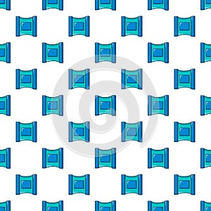 Wet wipes package pattern seamless