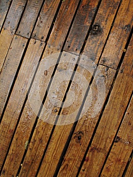 Wet wood planks - 2