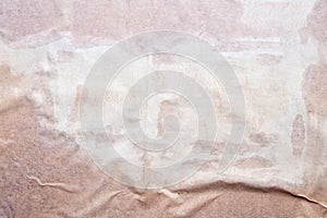 Wet wrinkled paper sheet - grunge background