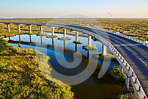Wetland bridge