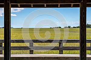 Wetland View from Gazebo, Historic Mitchelville Freedom Park