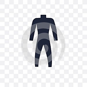 Wetsuit transparent icon. Wetsuit symbol design from Summer coll