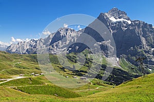 Wetterhorn and the Reichenbachtal photo