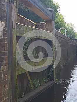 Wey & Arun Canal lock.