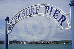 Weymouth as seen from Pleasure Pier