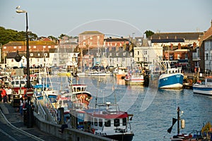 Weymouth harbour england