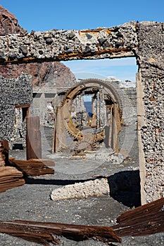 Whakaari or White Island sulphur factory in New Zealand